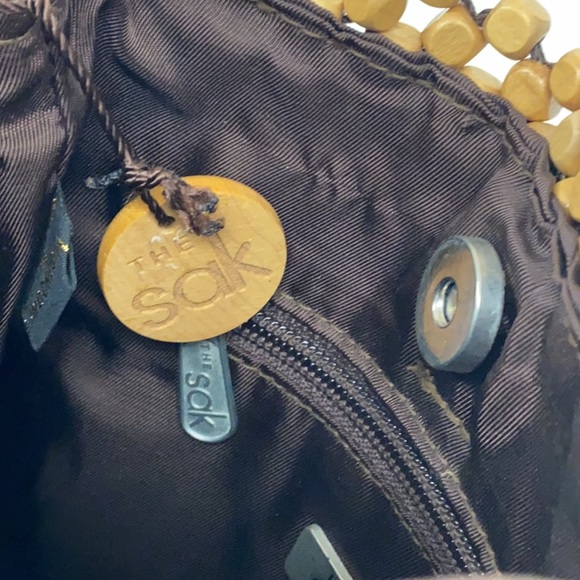 The Sak wood beaded purse - Picture 5 of 7